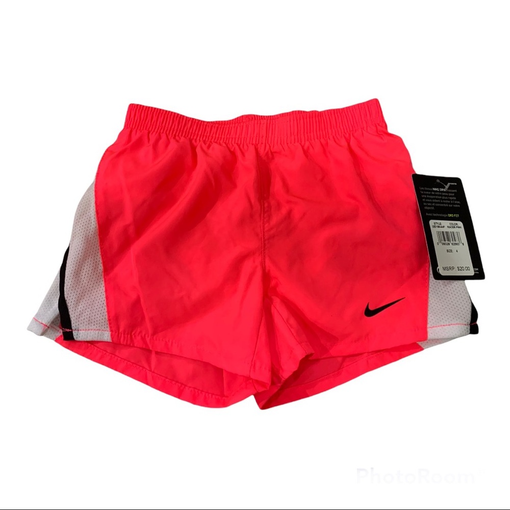 Nike Dri-Fit Girls Dry Shorts Size 4 Color ricer pink